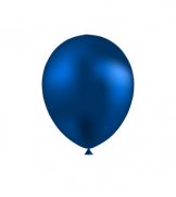 Tmavě modré metalické balónky